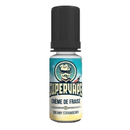 Concentré Crème de Fraise 10 ml - SuperVape pas cher