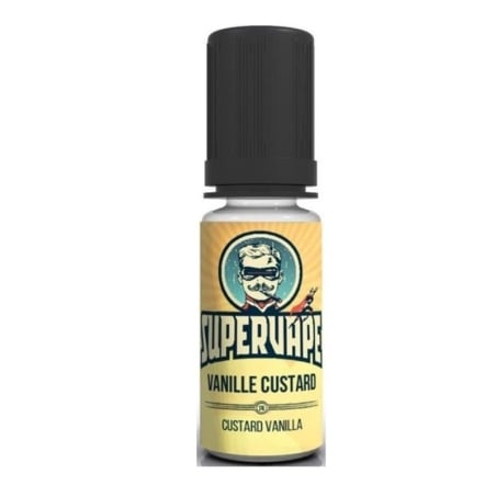 e-liquide Concentré Vanille Custard 10 ml - SuperVape pas cher