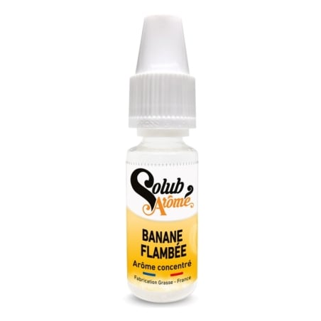 Concentrés Solubarôme Concentré Banane Flambée 10 ml - Solubarôme pas cher