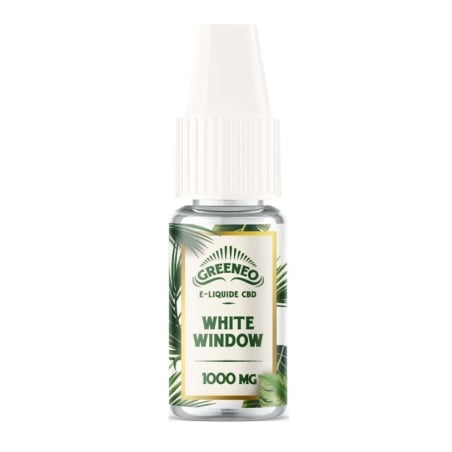 E-liquide chanvre White Window CBD 10 ml - Greeneo pas cher