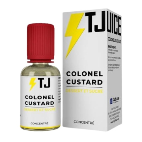 Concentré T-Juice Concentré Colonel Custard 30 ml - T-Juice pas cher