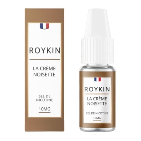 e-liquide Crème de Noisette 10 ml - Roykin pas cher