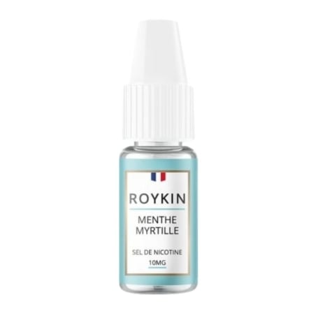 e-liquide Menthe Myrtille Sel de Nicotine 10 ml - Roykin pas cher