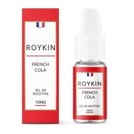 e-liquide French Cola Sel de Nicotine 10 ml - Roykin pas cher