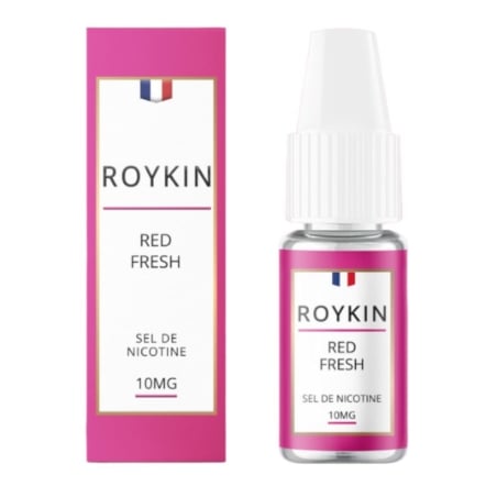 e-liquide Red Fresh Sel de Nicotine 10 ml - Roykin pas cher