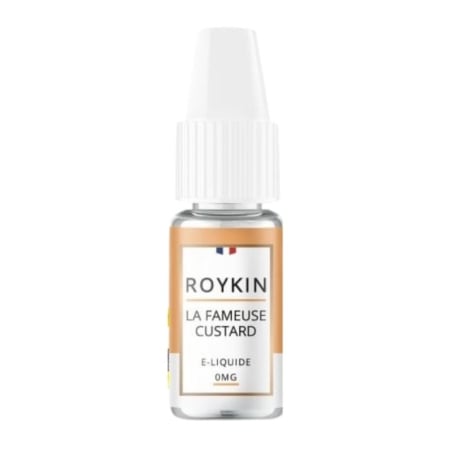 e-liquide La Fameuse Custard Sel de Nicotine 10 ml - Roykin pas cher