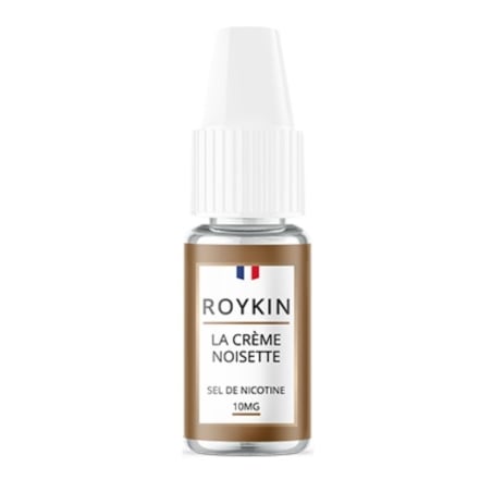 Roykin Crème de Noisette Sel de Nicotine 10 ml - Roykin pas cher