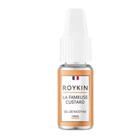 e-liquide La Fameuse Custard 10 ml - Roykin pas cher