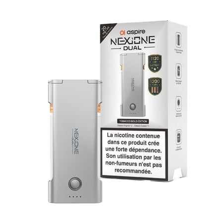 Cigarettes Electroniques Pack NexiOne Dual - Aspire pas cher