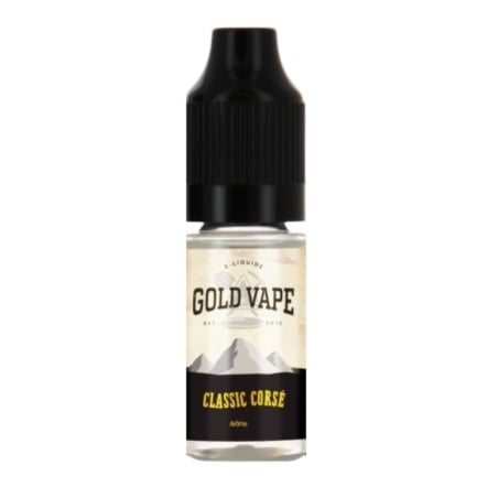 e-liquide Arôme Classic Corsé 10 ml - Gold Vape pas cher