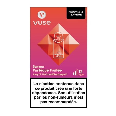 e-liquide Cartouches Pastèque Fruitée - Vuse pas cher