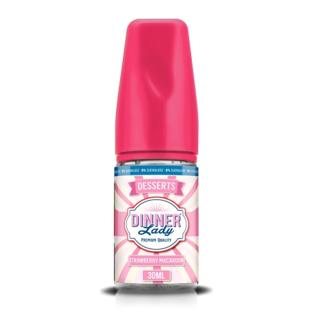 Concentré Strawberry Macaroon 30 ml - Dinner Lady pas cher