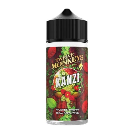 e-liquide Kanzi Monkey Mix 100 ml - Twelve Monkeys pas cher