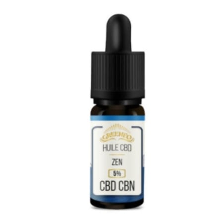 e-liquide Huile de CBD + CBN Zen 10 ml - Greeneo pas cher