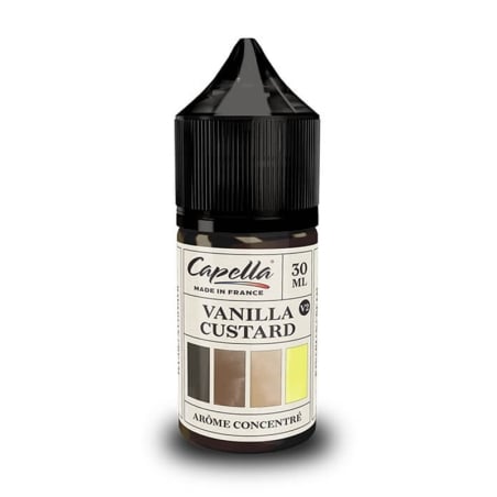 e-liquide Concentré Vanilla Custard V2 30 ml - Capella pas cher