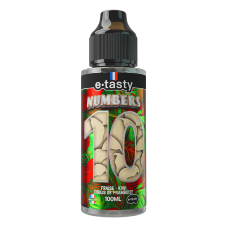 e-liquide Numbers 10 100 ml - E.Tasty pas cher