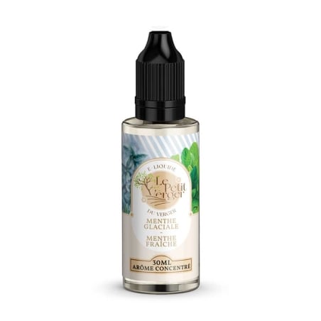 Concentré Menthe Glaciale Menthe Fraîche 30 ml - Le Petit Verger pas cher