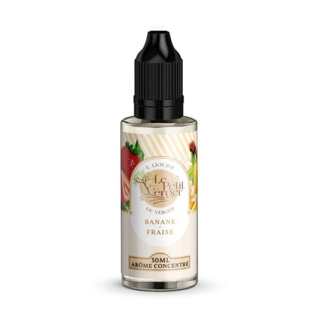 Concentré Banane Fraise 30 ml - Le Petit Verger pas cher