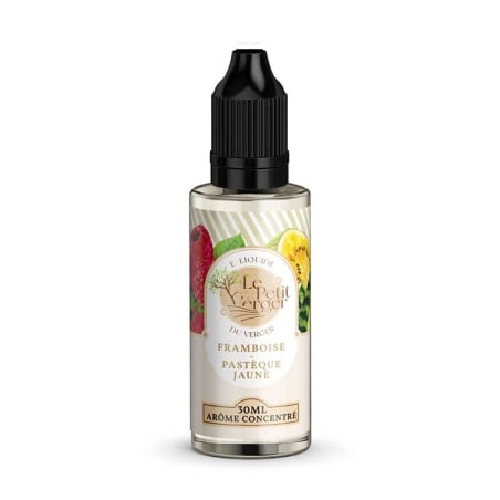 Concentré Framboise Pastèque Jaune 30 ml - Le Petit Verger pas cher