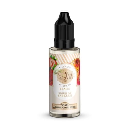 e-liquide Concentré Fraise Figue de Barbarie 30 ml - Le Petit Verger pas cher