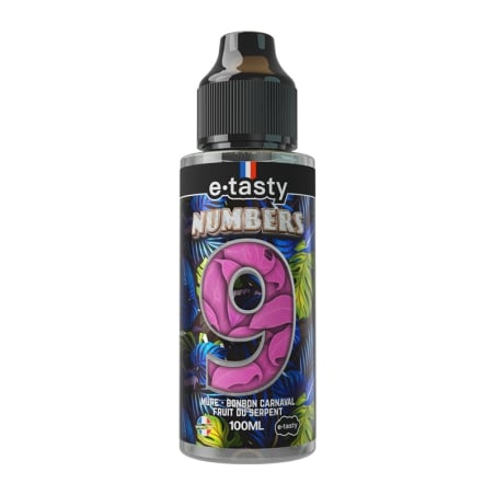 e-liquide Numbers 9 100 ml - E.Tasty pas cher