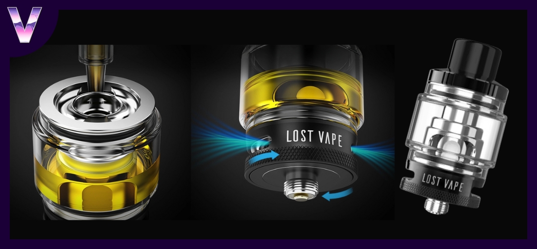 slider kit centaurus m100 de chez lost vape pas cher clearomiseur 4ml