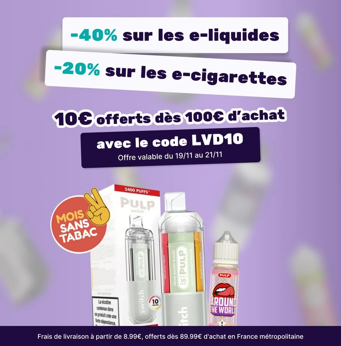 7 mois sans tabac -40eliquide -20kits